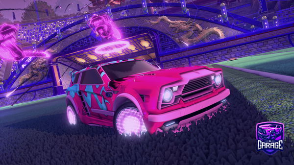 A Rocket League car design from PremiumLime