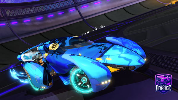 A Rocket League car design from sushisis25