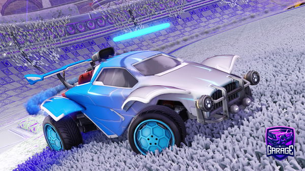 A Rocket League car design from mooreowl