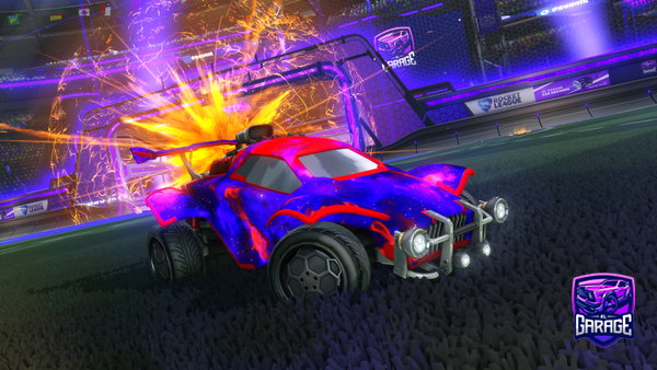 A Rocket League car design from HyperFire22