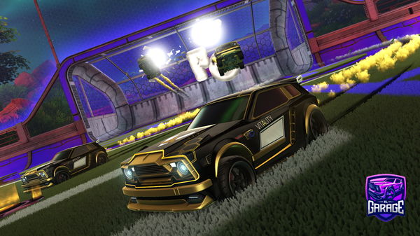 A Rocket League car design from Kazwix