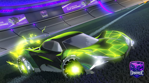 A Rocket League car design from XudiBTB