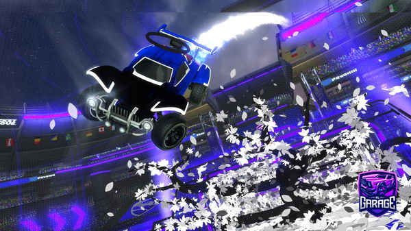 A Rocket League car design from Osthyvel