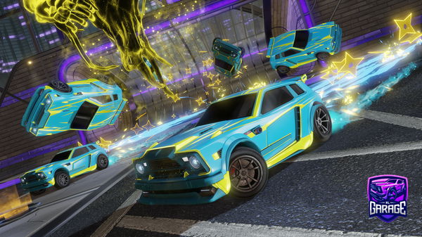 A Rocket League car design from Grizzle21