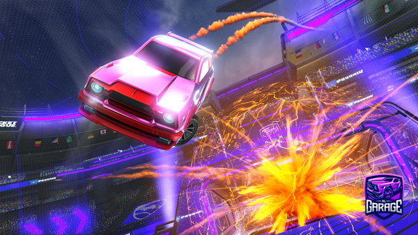 A Rocket League car design from Nolkeh