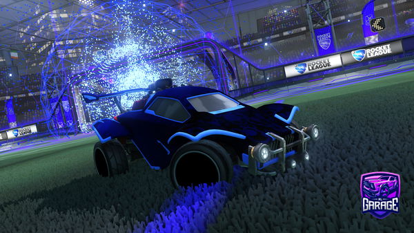 A Rocket League car design from Meliz001