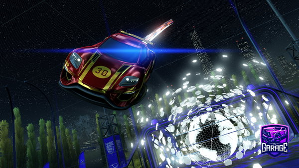 A Rocket League car design from Rebblehartt
