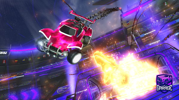 A Rocket League car design from M854