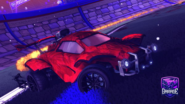 A Rocket League car design from ThatGuyAR