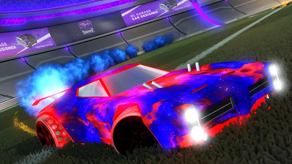 A Rocket League car design from Wingfeather