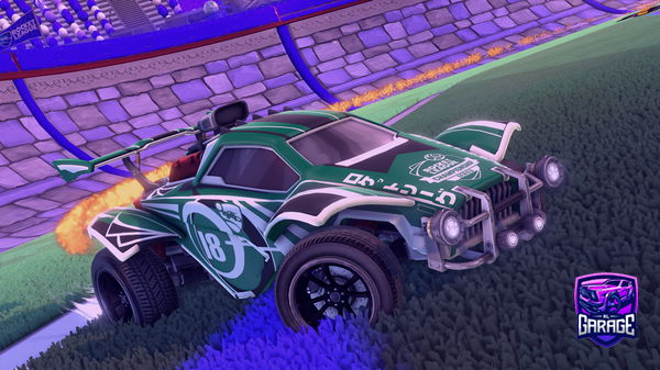 A Rocket League car design from dangerduck