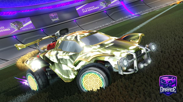 A Rocket League car design from xSpxticzz