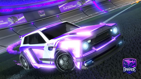 A Rocket League car design from Zippydoo52