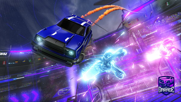 A Rocket League car design from hyprrl