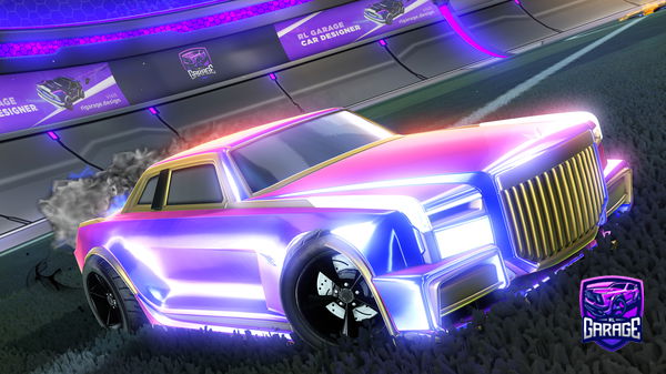 A Rocket League car design from Hugo76410