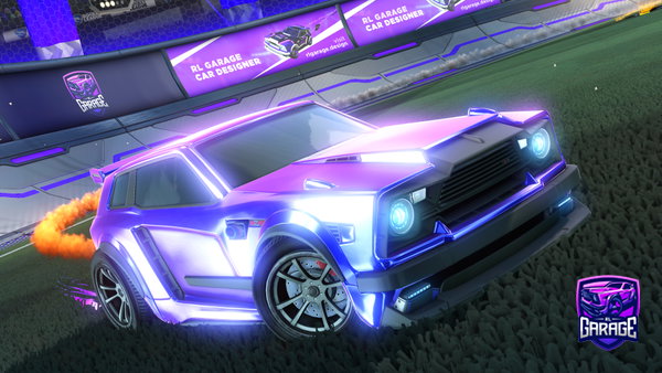 A Rocket League car design from DopperXd