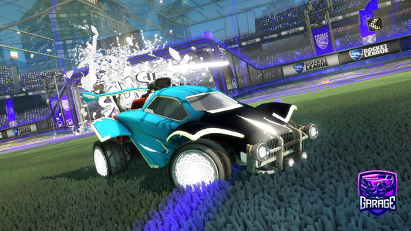 A Rocket League car design from HYPR_XTRA