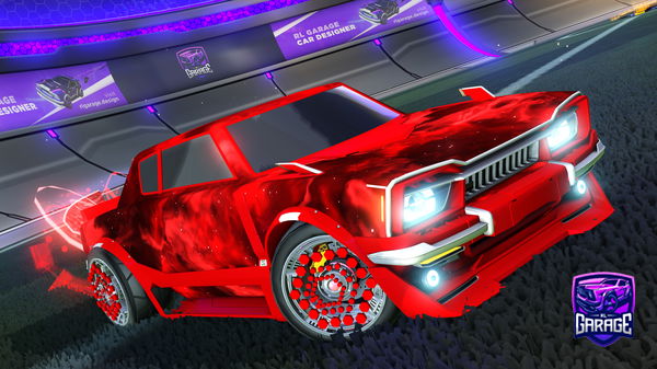 A Rocket League car design from Shooteo2313
