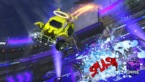 A Rocket League car design from NakkiRL