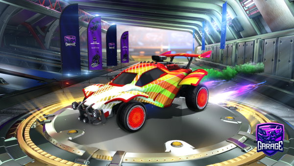 A Rocket League car design from DuckyTrooper