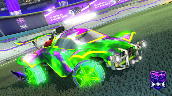 A Rocket League car design from YS-AeroAlpha