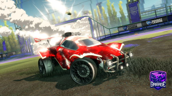 A Rocket League car design from Fuorpulse