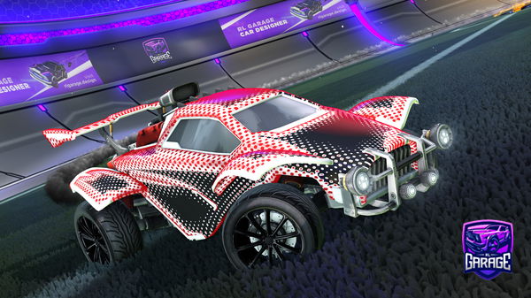 A Rocket League car design from CrazyChicho