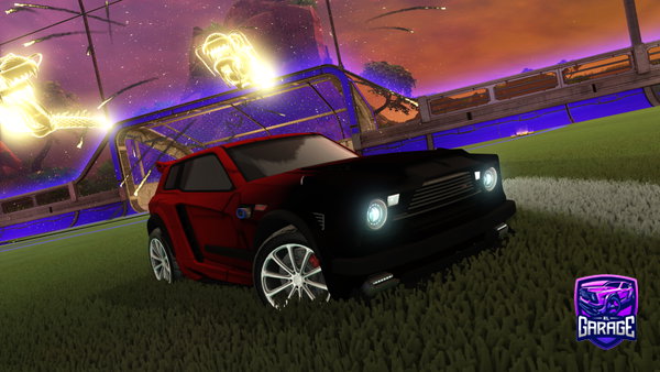 A Rocket League car design from Wizzowiwb