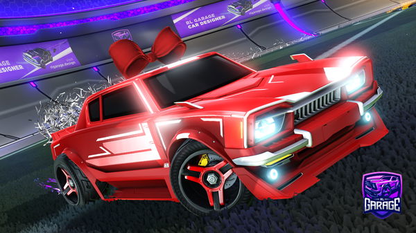 A Rocket League car design from Bzerojr