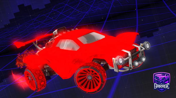 A Rocket League car design from Synxy26