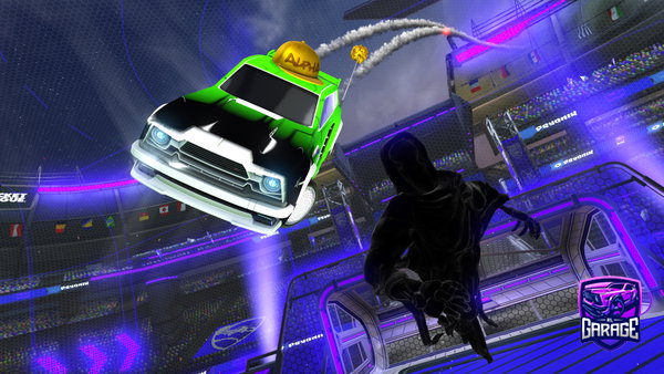 A Rocket League car design from ObaiLOL