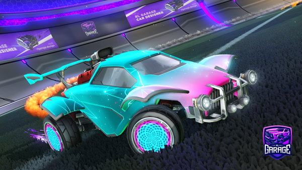 A Rocket League car design from pomelo_99