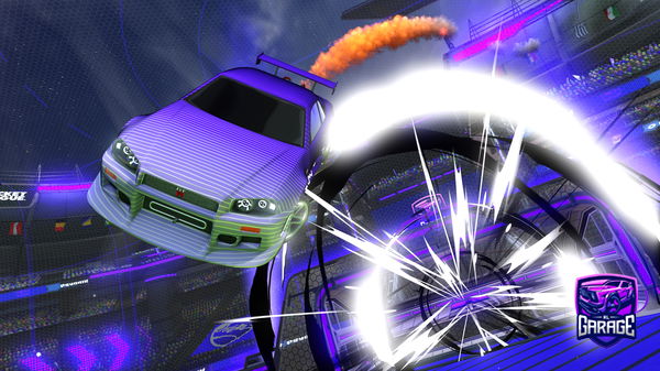 A Rocket League car design from Antagunist