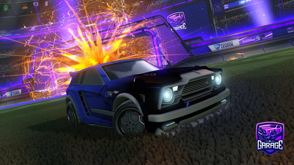 A Rocket League car design from lukqwrld