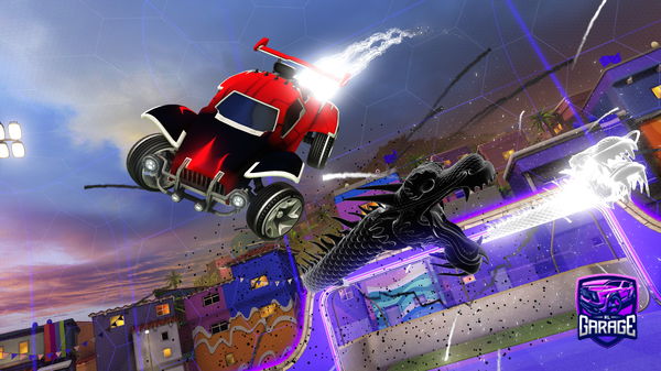 A Rocket League car design from WTHBADGER