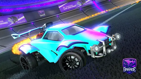 A Rocket League car design from BtoXXX