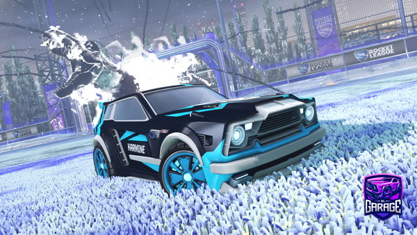 A Rocket League car design from Doudze_1806