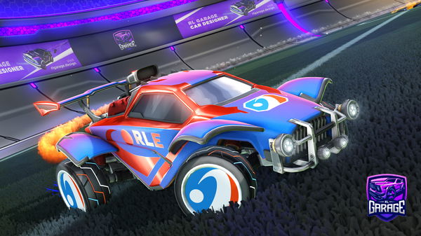 A Rocket League car design from Death_Apex