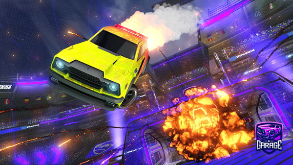 A Rocket League car design from TwoDoor