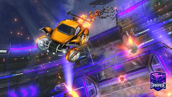 A Rocket League car design from robin85440