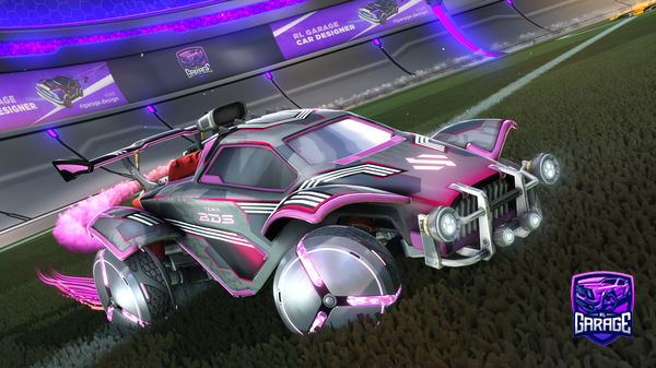 A Rocket League car design from pikab0o_