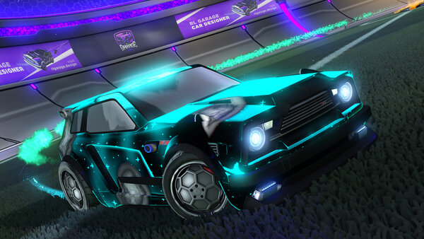 A Rocket League car design from Arosi_011