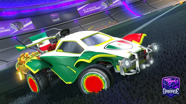 A Rocket League car design from frick_my_tm8