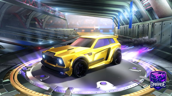 A Rocket League car design from Xelstar77