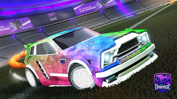 A Rocket League car design from YelloRL