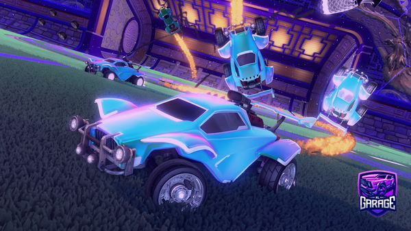 A Rocket League car design from tackywacky85