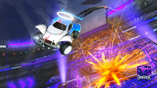 A Rocket League car design from GunSlinger44
