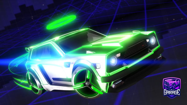 A Rocket League car design from Starsxb