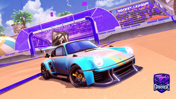 A Rocket League car design from SpaceCA18DET