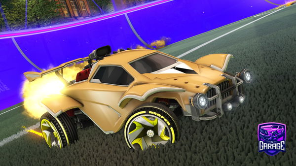 A Rocket League car design from clevre